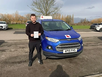 Student passed their driving test with PassWith Driving School Leeds