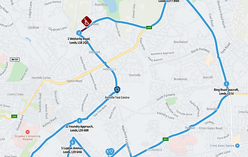 Fernville Route 2 — Wetherby Road & Harehills Loop