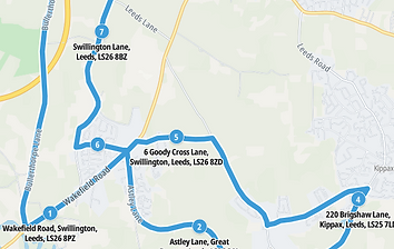 Colton Route 6 — Swillington & Kippax Loop