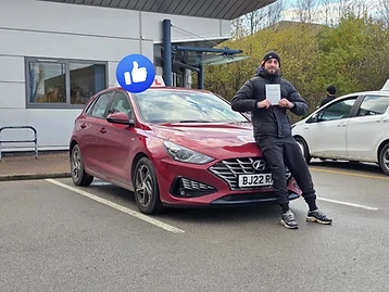 Student passed their driving test with PassWith Driving School Leeds
