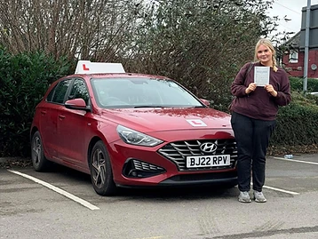 Student passed their driving test with PassWith Driving School Leeds
