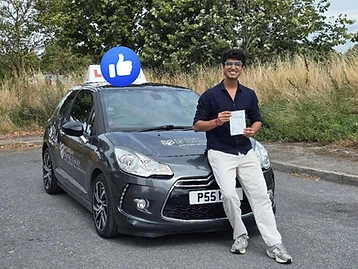 Student passed their driving test with PassWith Driving School Leeds