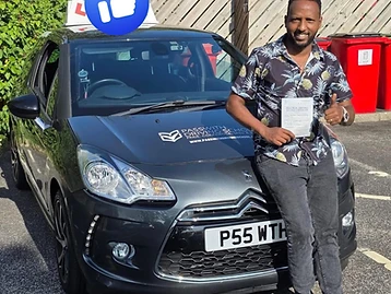 Student passed their driving test with PassWith Driving School Leeds
