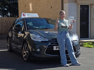 Student passed their driving test with PassWith Driving School Leeds