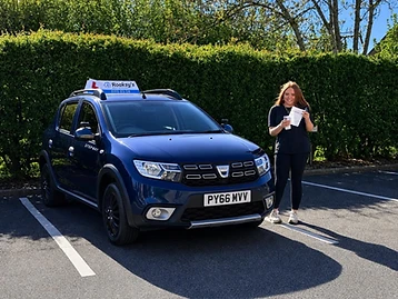 Student passed their driving test with PassWith Driving School Leeds