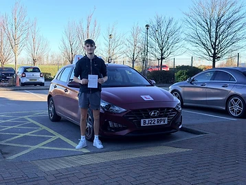 Student passed their driving test with PassWith Driving School Leeds