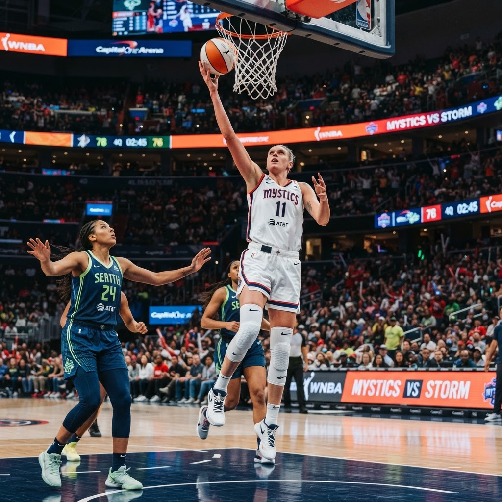 Indiana Fever's Kelsey Mitchell Drops 33 in Win, Eyes the WNBA Playoffs