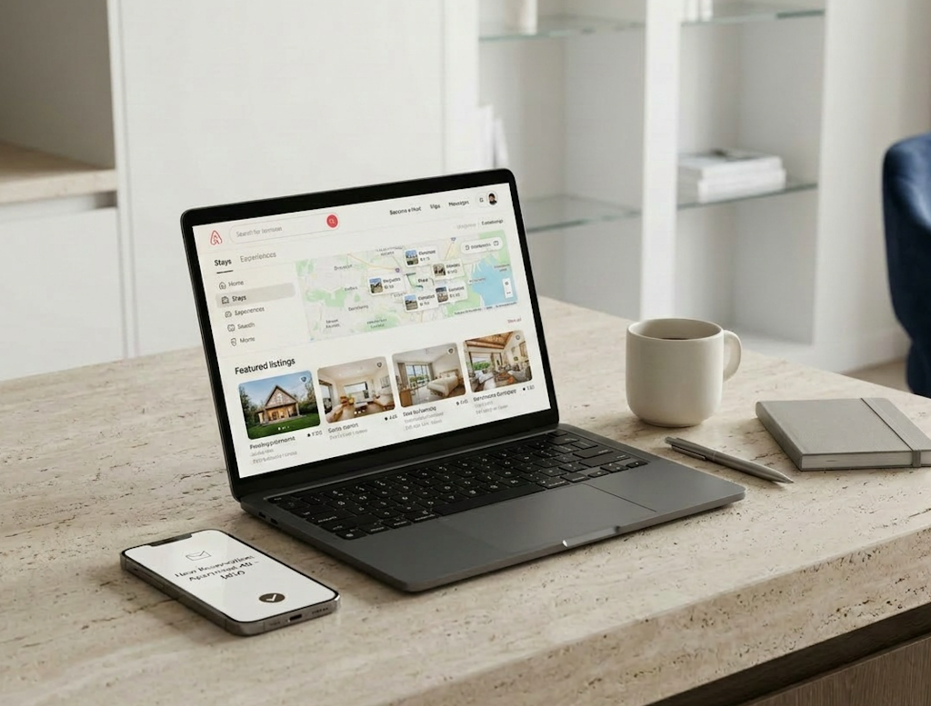 Overzicht van een online verhuuradvertentie met prijsstrategie voor een woning