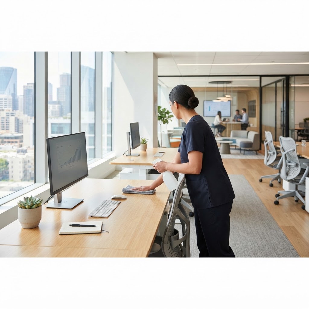 Beyond the Surface: The ROI of Professional Office Sanitation