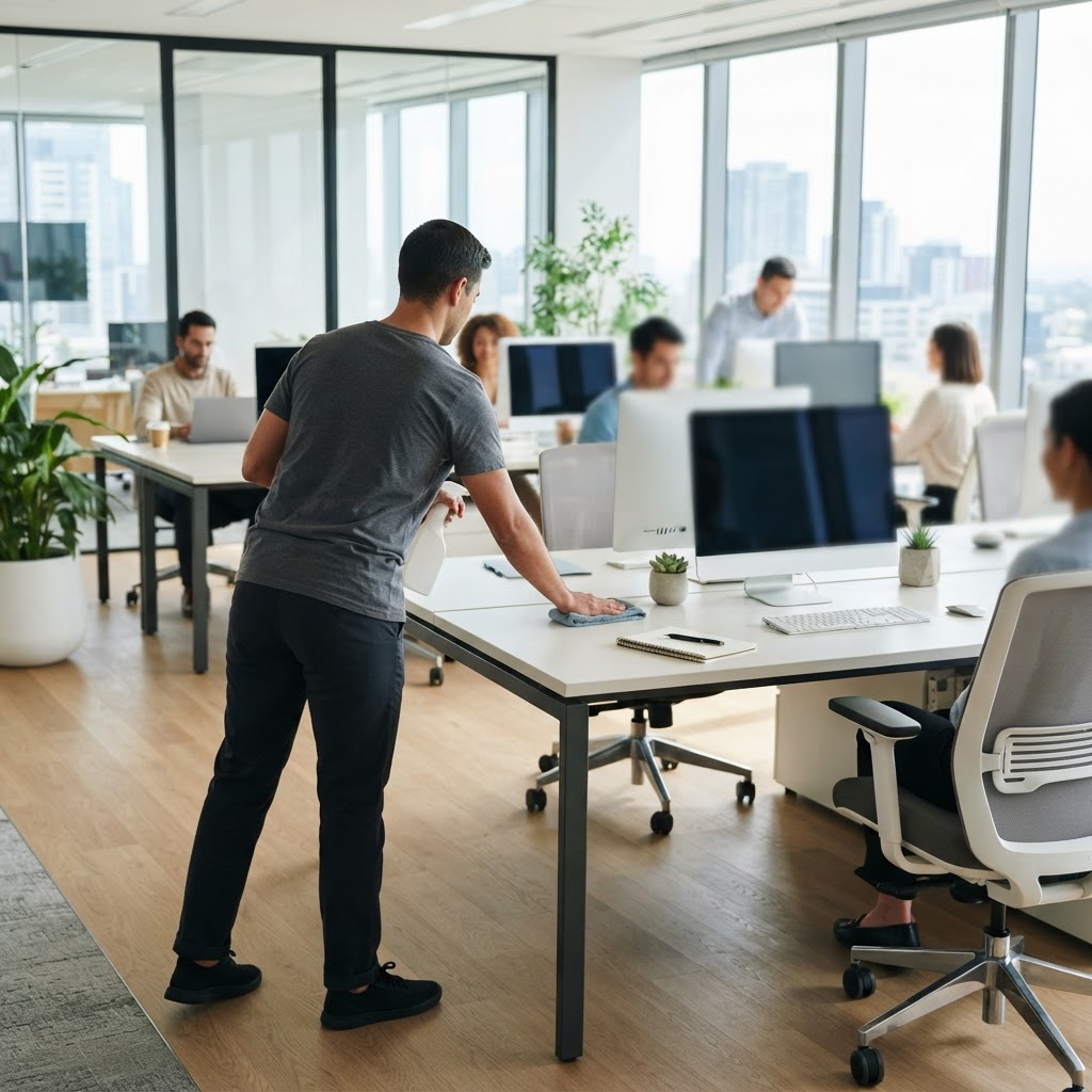 Elevating Workplace Productivity: The Strategic Value of Professional Office Sanitation
