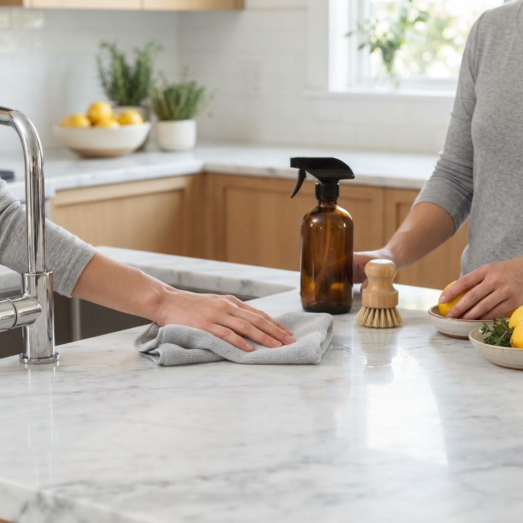 The Professional’s Guide to Maintaining Stone Worktops