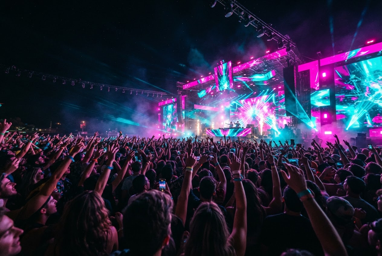 Neon Pulse Electronic Music Festival