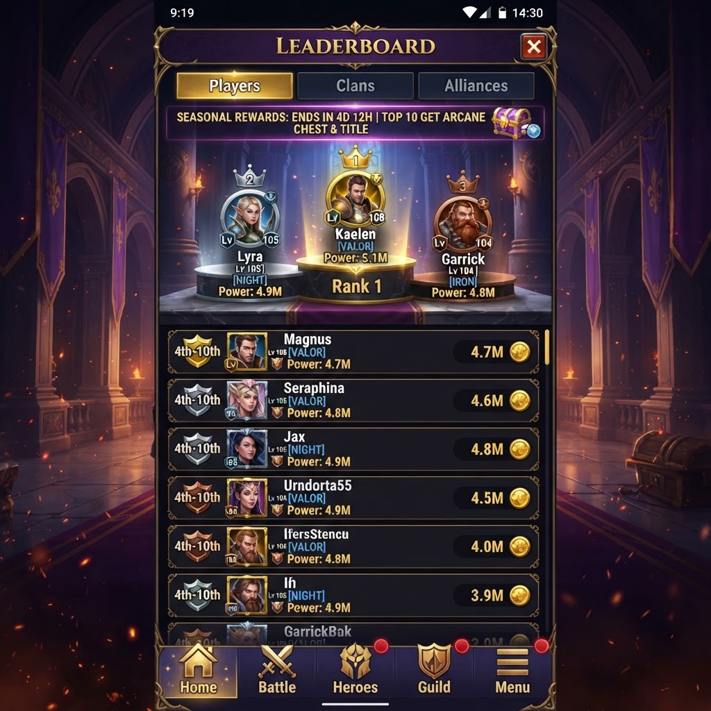 Leaderboard
