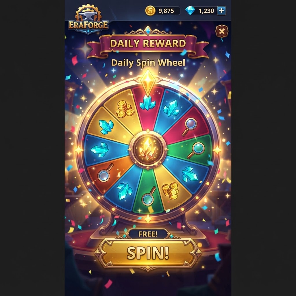 Daily Spin Wheel