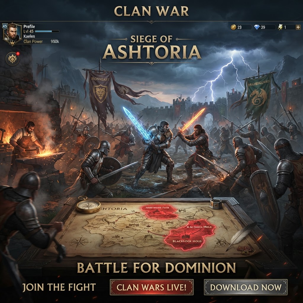 Clan War — Territory Map