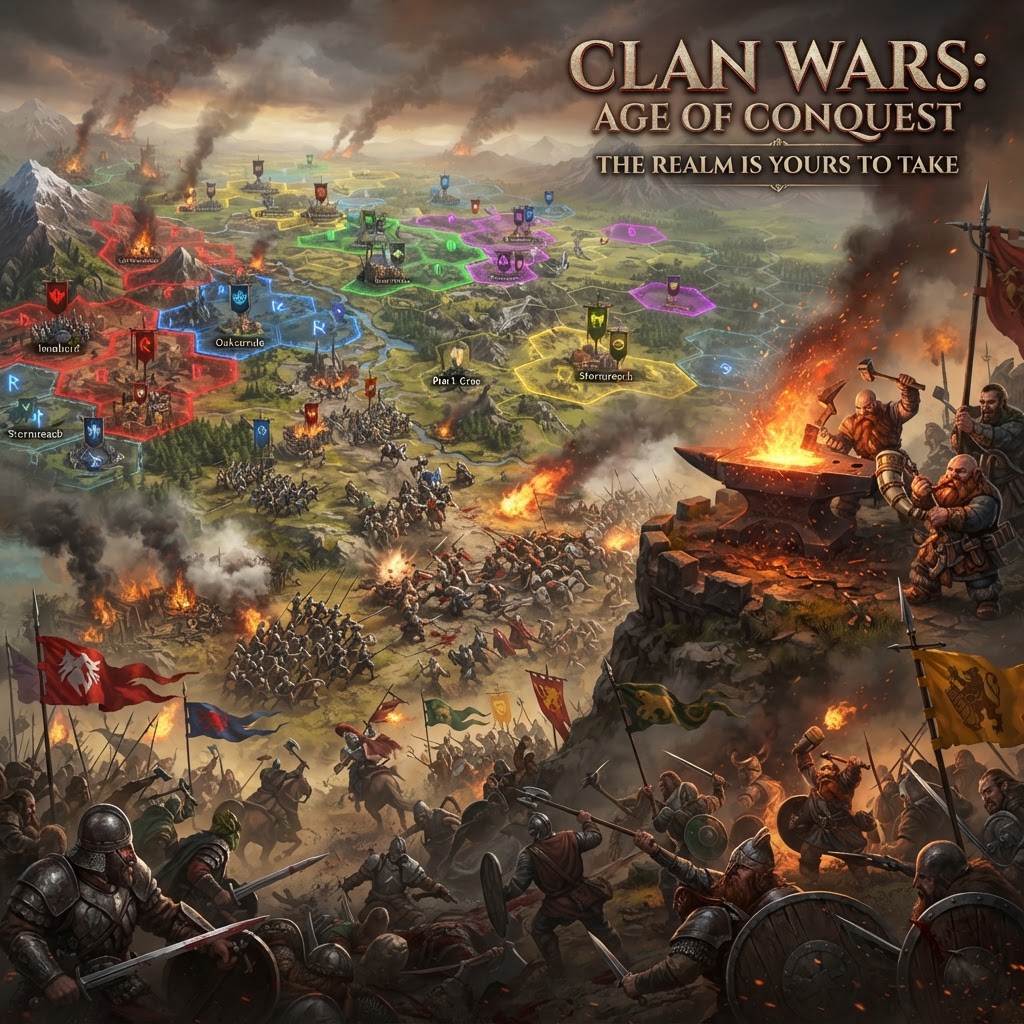 Clan War — Battle at Dusk