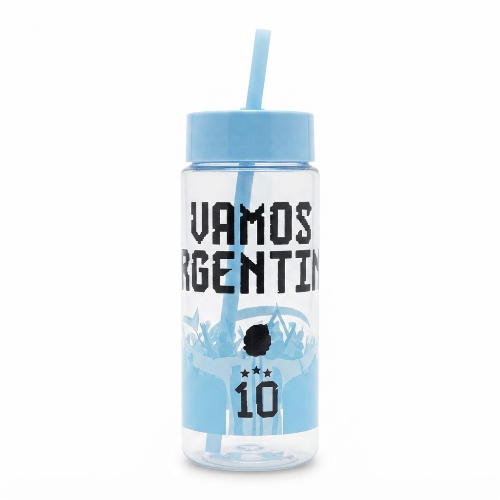 Botella Mundial Con Sorbete
