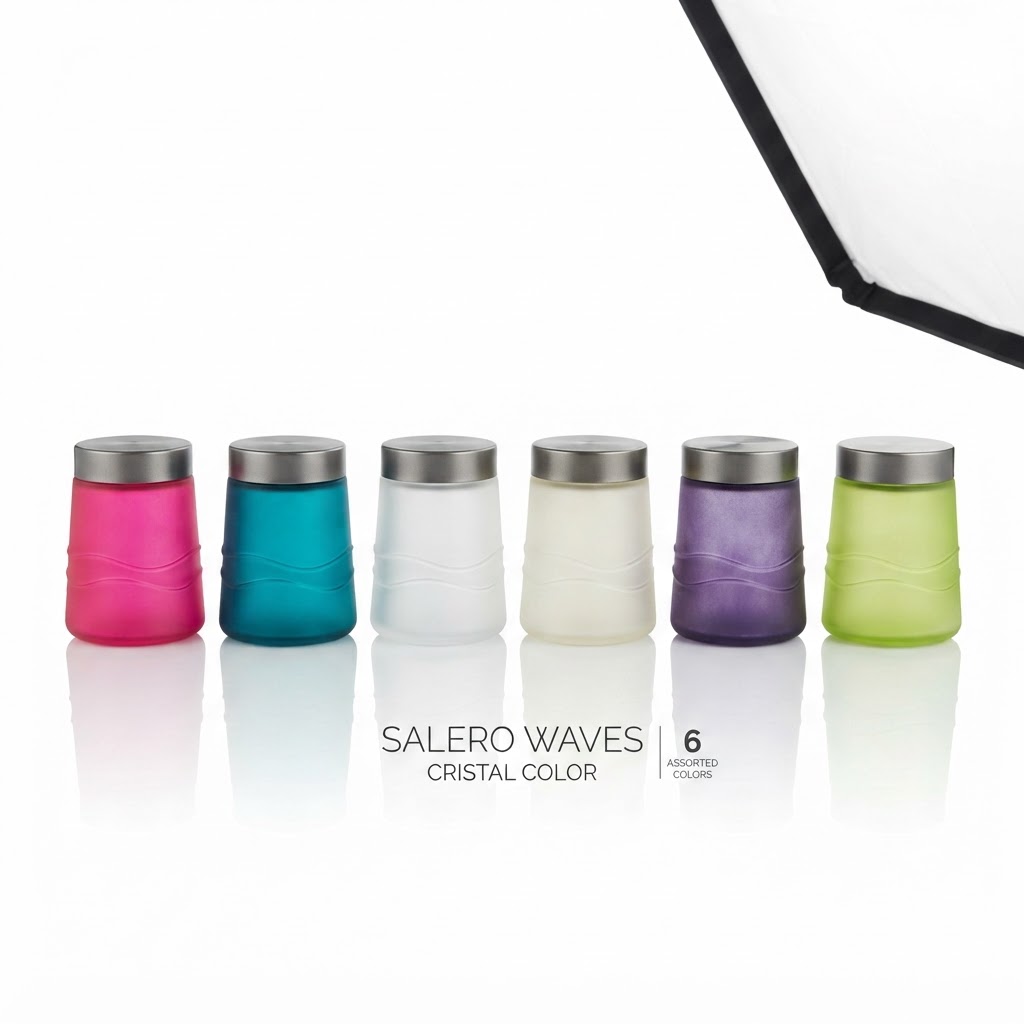Salero Waves Cristal Color