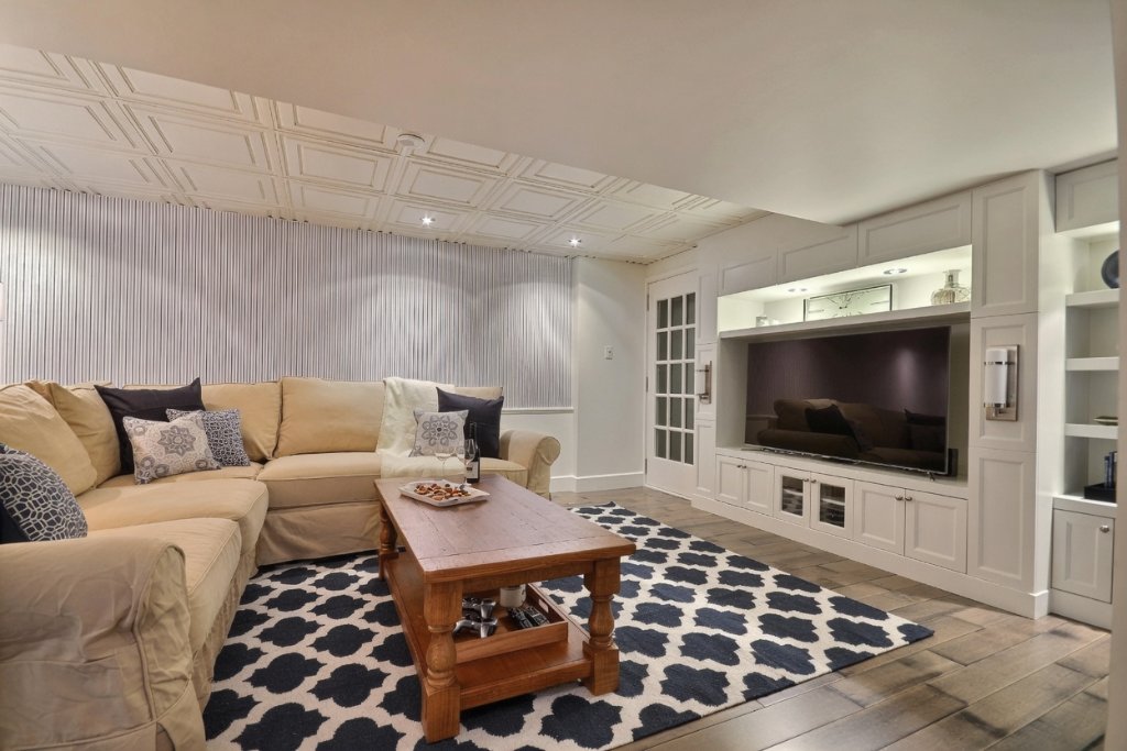 Basement Living Room — after