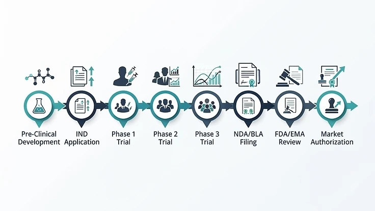 Timeline graphic showing BPC-157's regulatory status changes from 2022 to 2026