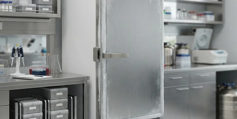 Sample Management System — Ultra-low temperature minus 80 degrees freezer for biobank sample storage
