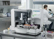 Siemens ADVIA Centaur Immunoassay Systems — Chemiluminescence immunoassay analyser in an immunology laboratory