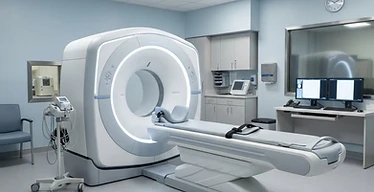 PET-CT Scanner — PET-CT scanner in a nuclear medicine imaging suite