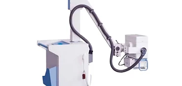Wincom XRY-HF50M high frequency mobile X-ray unit with wheeled base and articulating tube head arm