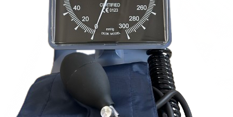 Desk Model Aneroid Sphygmomanometer — REQUIRES VERIFICATION