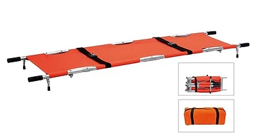 Folding Aluminium Emergency Stretcher (4-Fold) — REQUIRES VERIFICATION