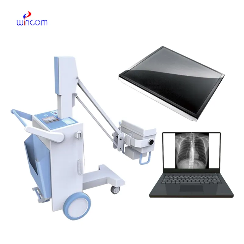 Digital Mobile X-Ray Machine XRY-5100 (Flat Panel Detector + Workstation)