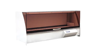 Wincom TP-3A automatic tissue processor with tinted chamber cover and front control module for histology specimen processing