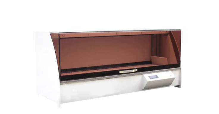 Wincom TP-3A automatic tissue processor with tinted chamber cover and front control module for histology specimen processing