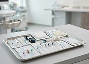 Cardinal Health Kangaroo OMNI Enteral Feeding Pump — Medical consumables including IV cannulas, syringes, dressings and wound care supplies