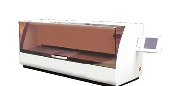 Wincom SLS-RS1 automatic slide stainer with transparent lid and touch-screen control panel for histology staining