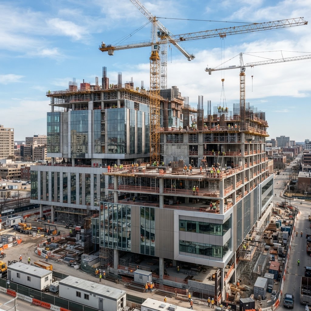 Hospital Building Construction