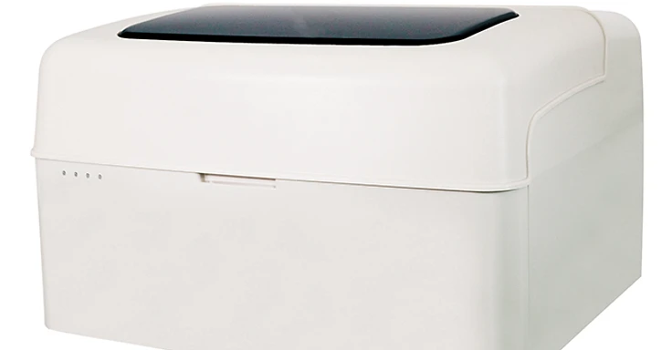 Medsinglong MSLBA57 fully automated biochemistry analyzer with yellow reagent rotors and twin liquid-handling arms