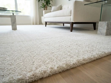 Living Room Carpet Restoration — after