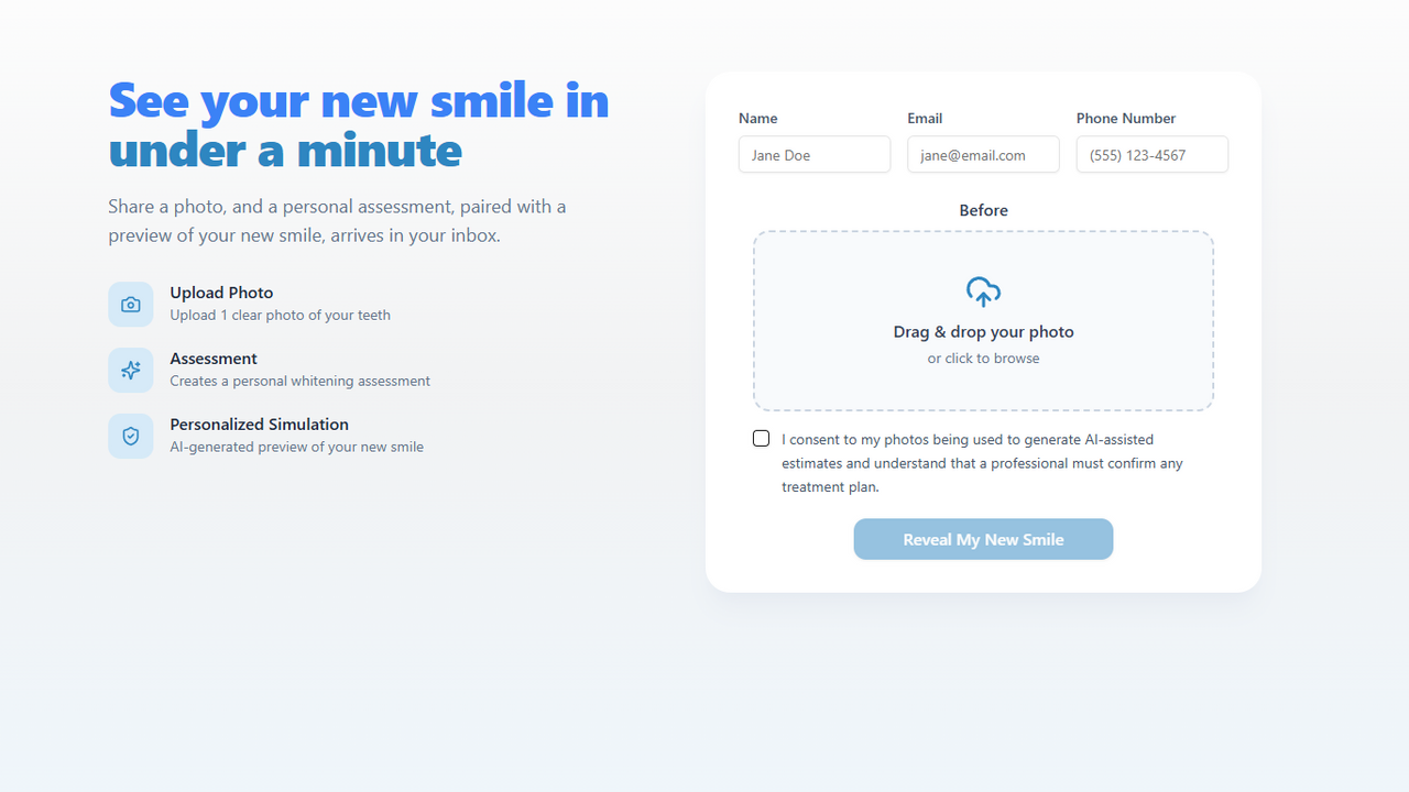 Teeth Whitening Template template preview