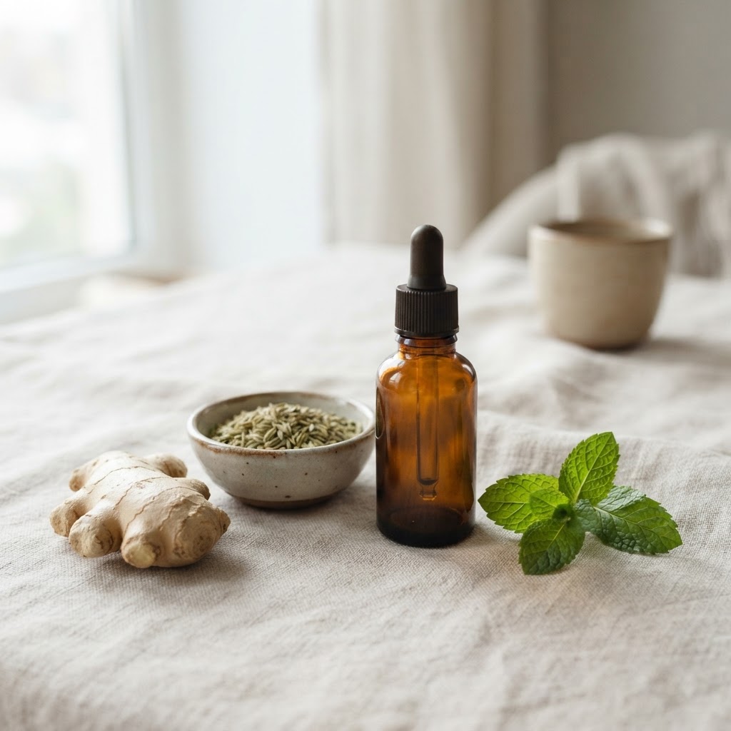 Essential oils for digestion