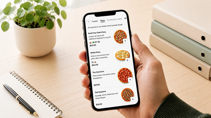 Try the Online Menu