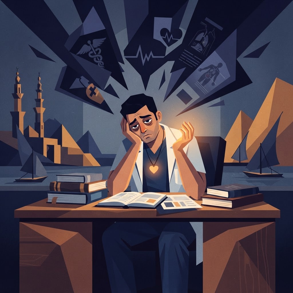 Self-compassion and burnout among medical students in Egypt