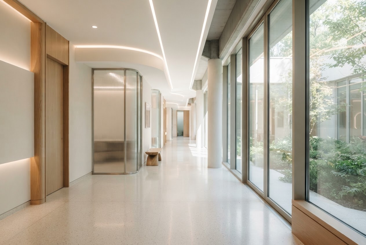 Modern clinic interior