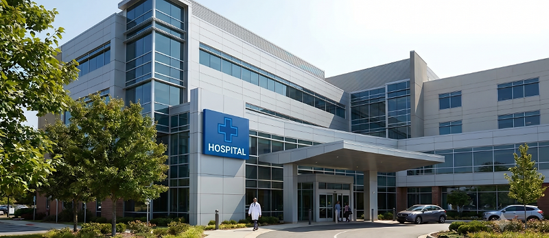 Hospital exterior