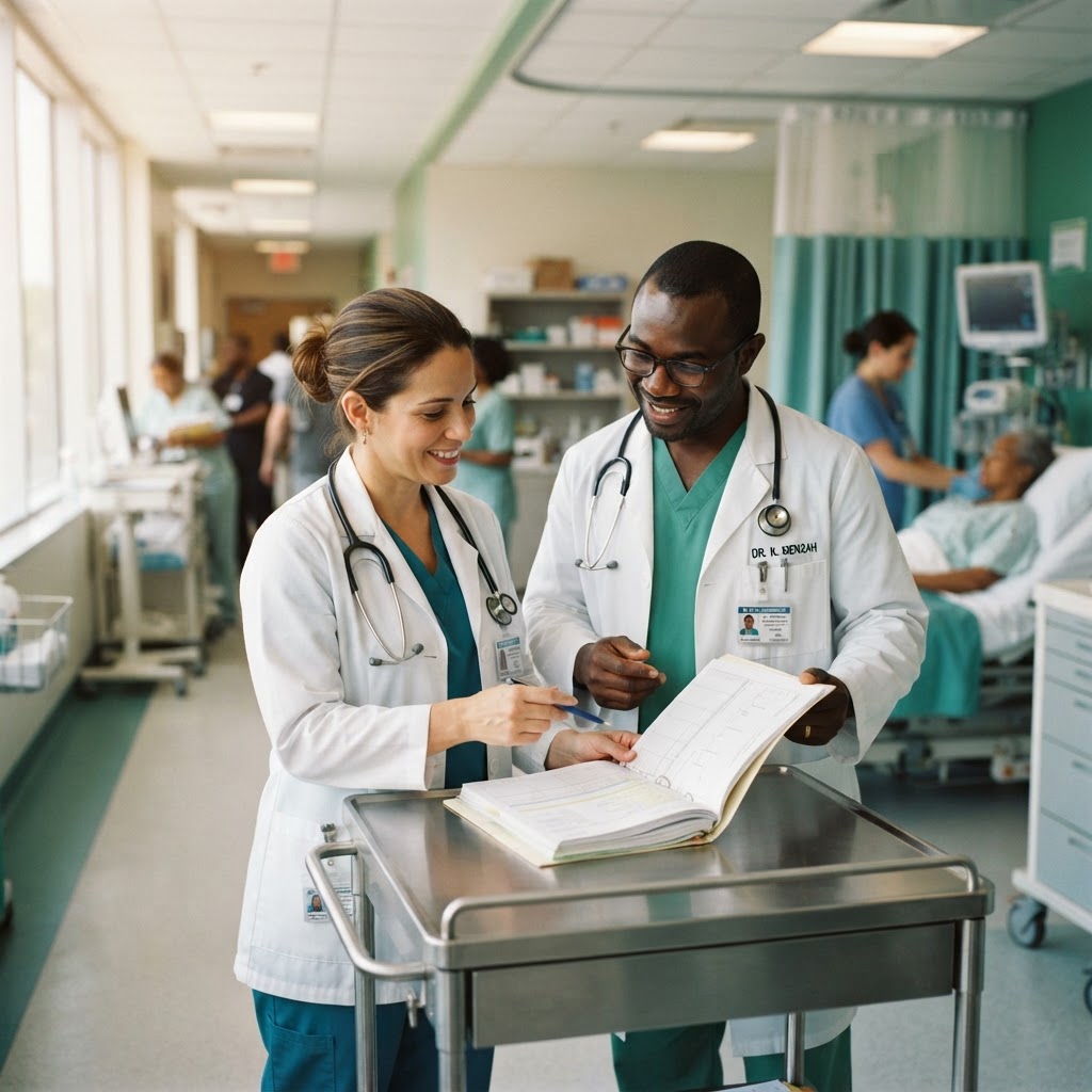 Cuban and African specialists working side by side