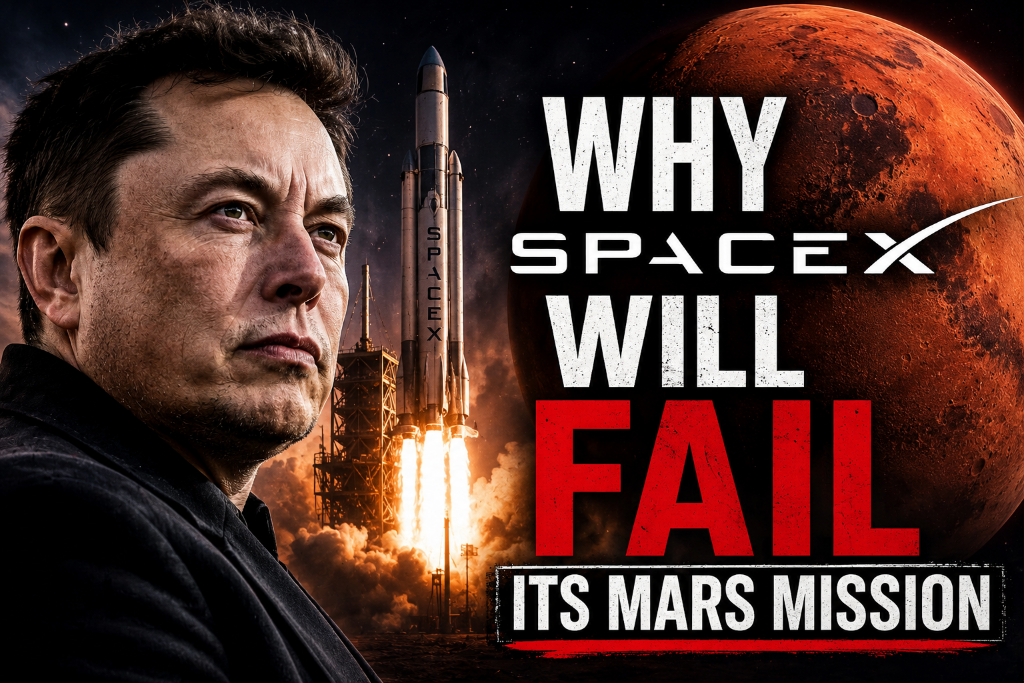 Why SpaceX Will Fail Its Mars Mission