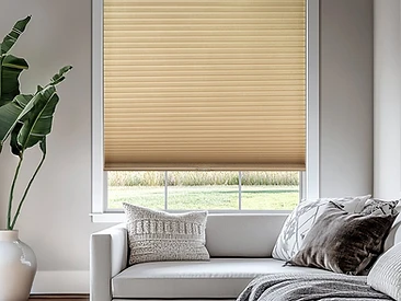 Energy-saving cellular shade installation