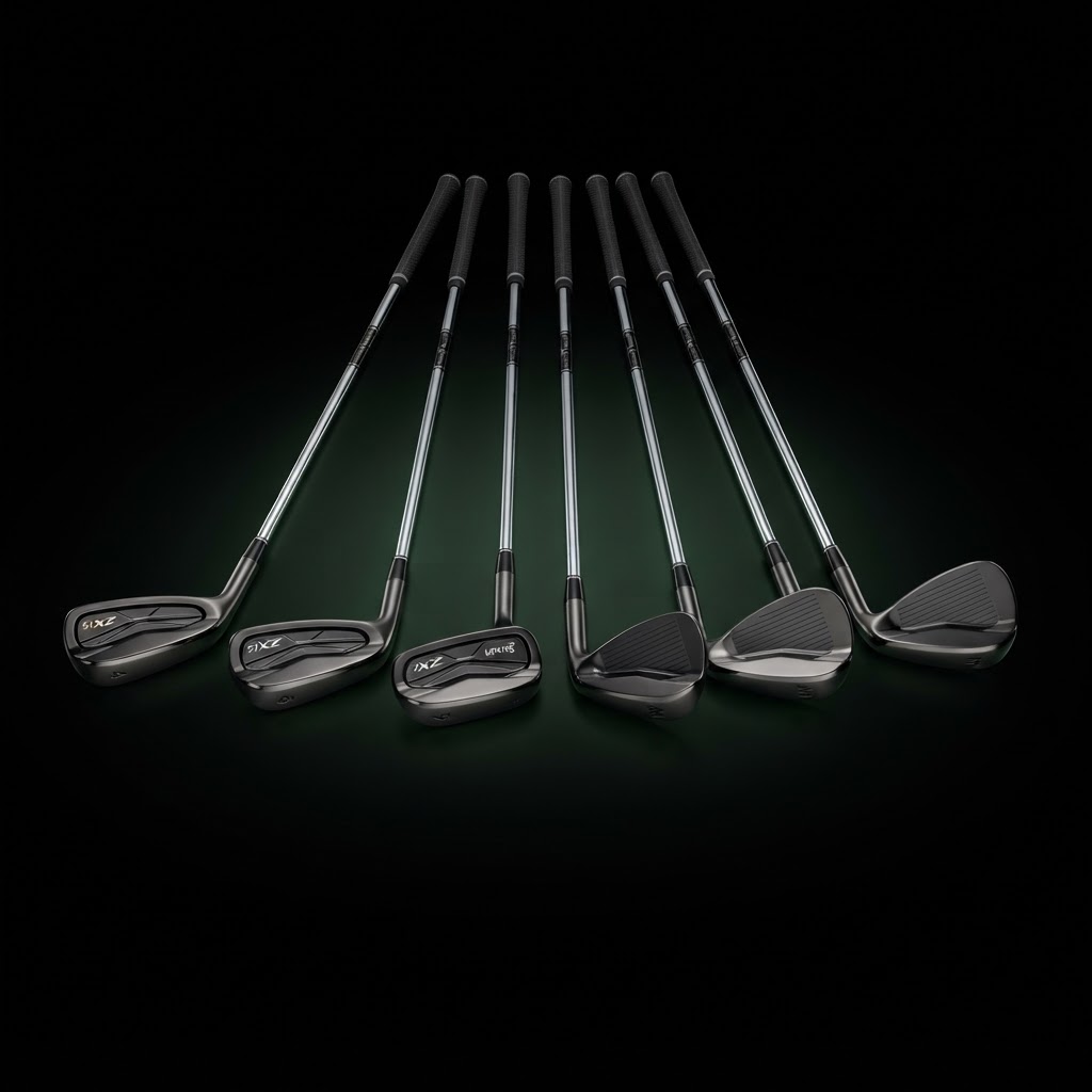 Srixon ZXi5 Black Chrome Irons w/ Steel Shafts