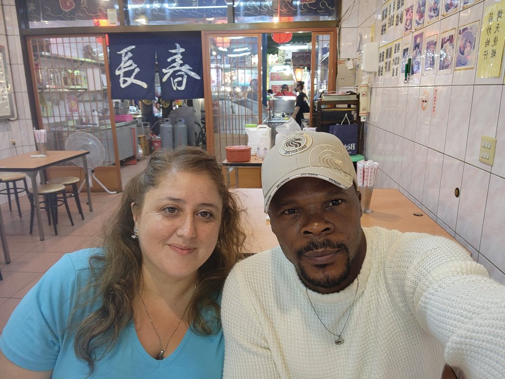Monica and John in Taipei, 2023