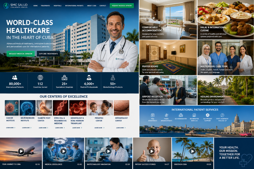 SMC Salud Cuba — world-class healthcare, centers of excellence, and international patient services
